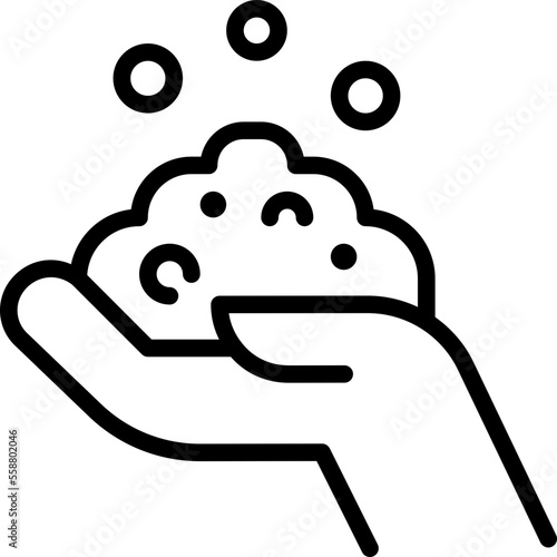 soil resource line icon