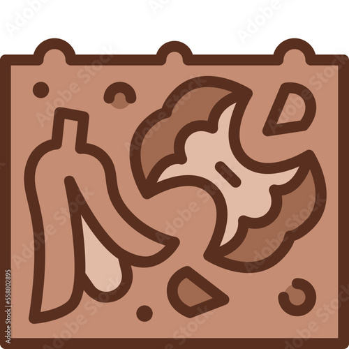 decomposition two tone icon