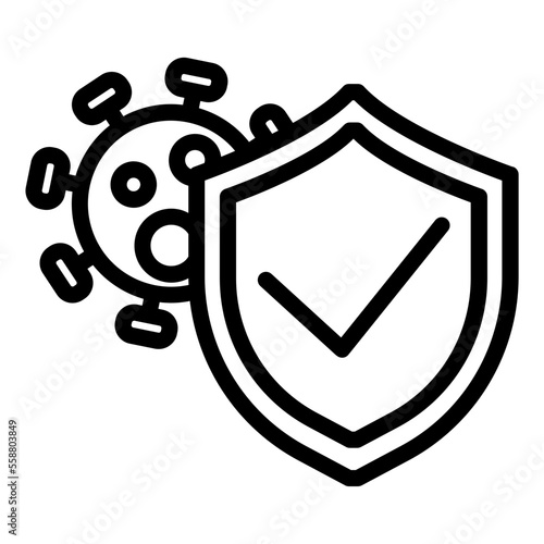 guard against viruses icon