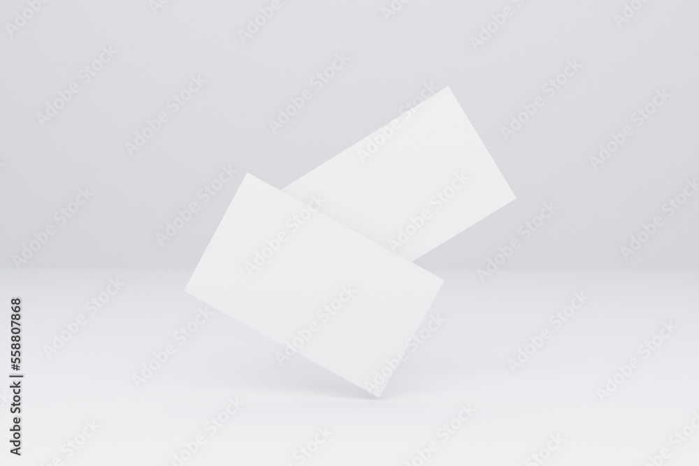 Professional Business card Mockup and Modern design template Professional Business card Mockup and Modern design template