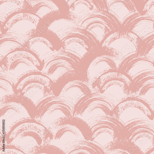 Abstract grunge pink seamless background. Vector illustration