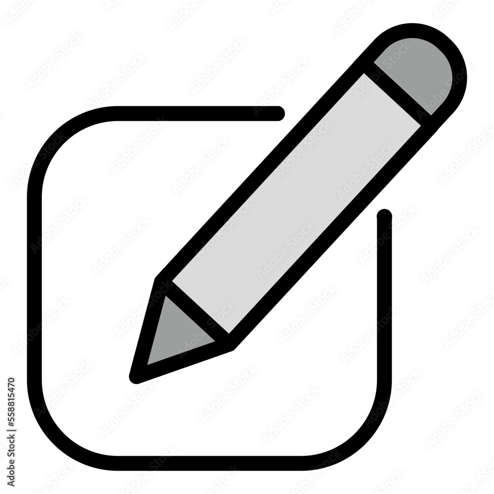 edit color line icon edit color line icon