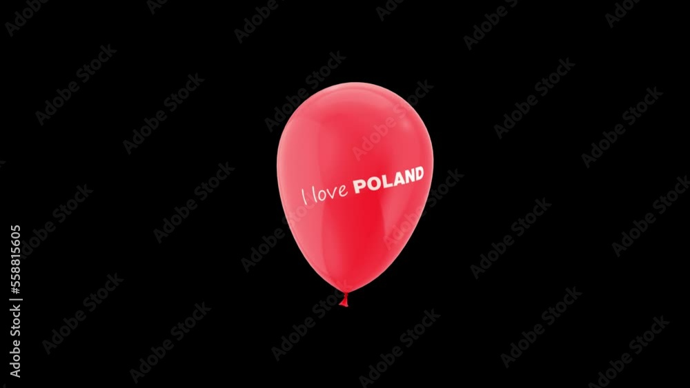 Poland National Celebration Day. Loop Animation. Alpha Channel. Prores 4444. Poland National Celebration Day. Loop Animation. Alpha Channel. Prores 4444.