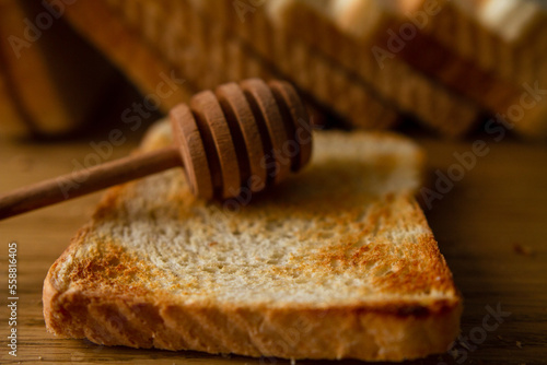 a sandwich for a morning breakfast at home and at work