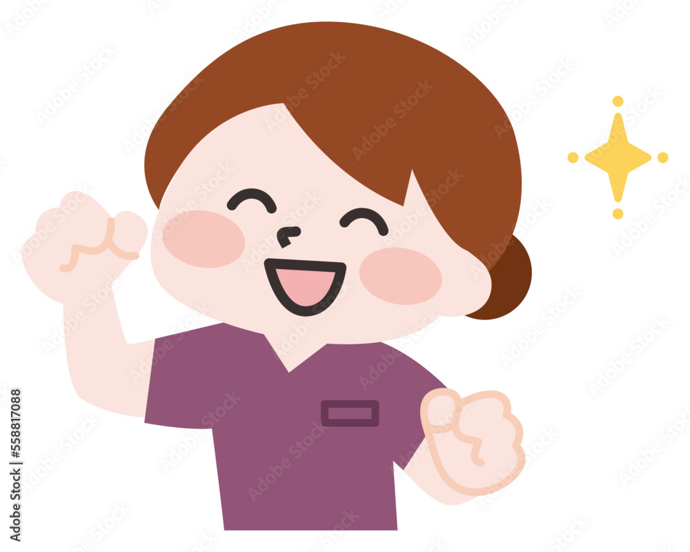  医療現場の女性スタッフ 