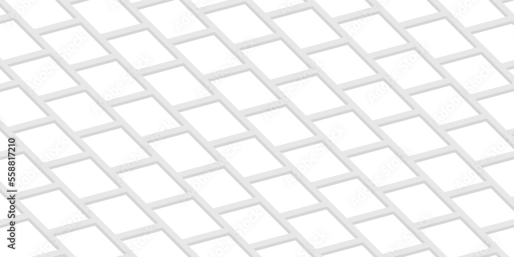 White geometric grid background. Modern abstract vector texture. White geometric grid background. Modern abstract vector texture.