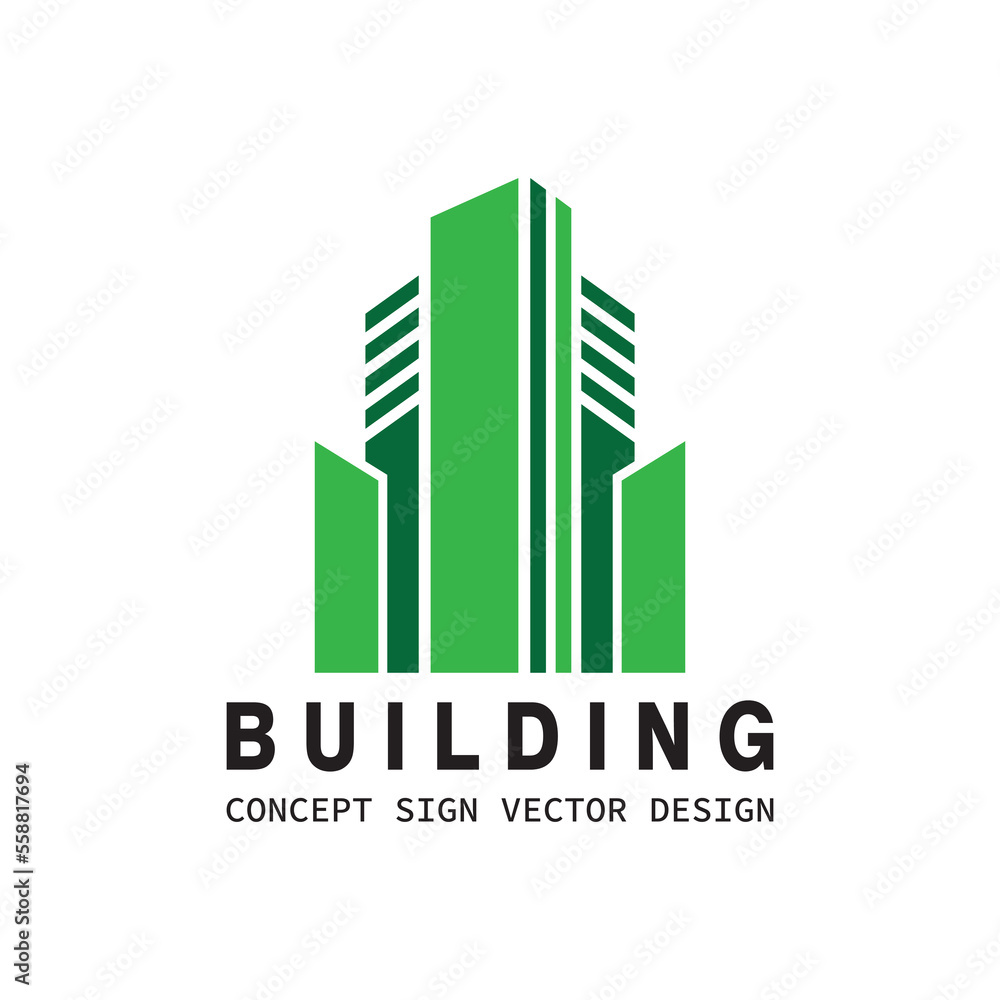Building construction logo vector template.