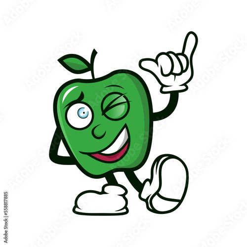 Wallpaper Mural Aplle Smile Cartoon Logo Mascot Torontodigital.ca