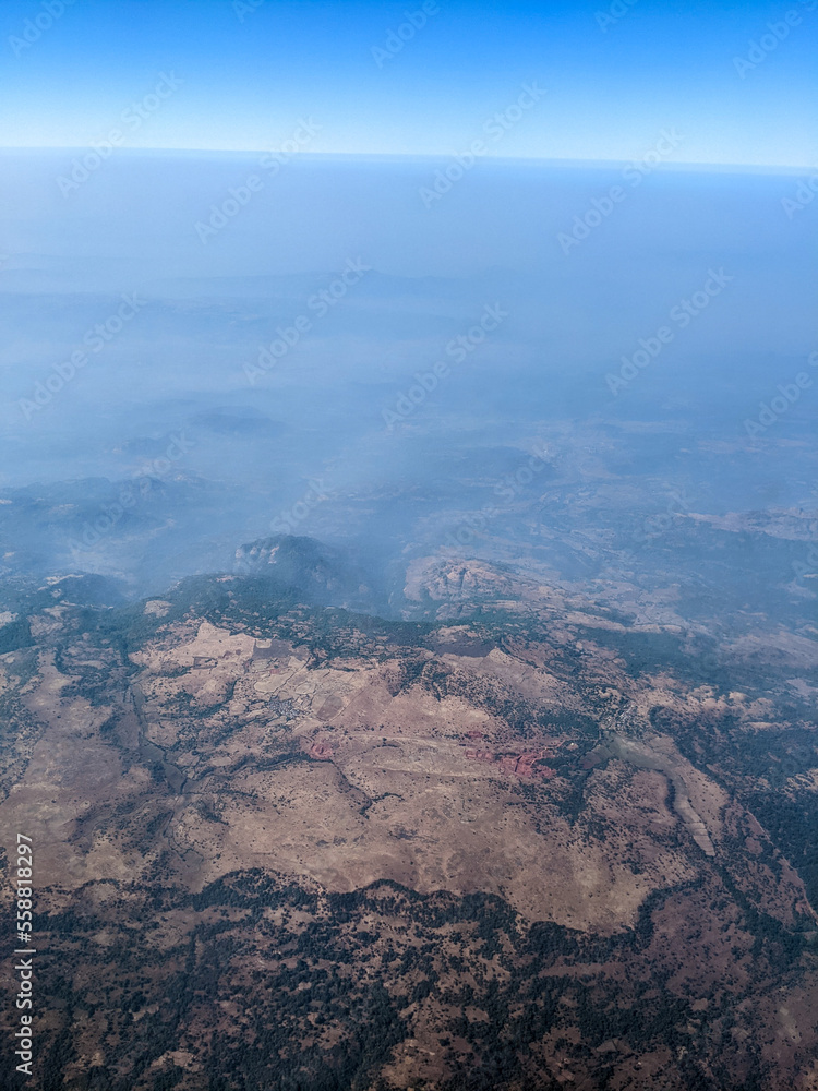 India, Bangalore to Mumbai, a view of a mountain