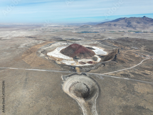 Turkey Konya crater lake, L...