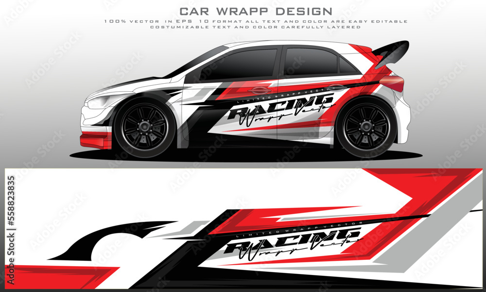 car livery graphic vector. abstract grunge background design for vehicle vinyl wrap and car branding car livery graphic vector. abstract grunge background design for vehicle vinyl wrap and car branding