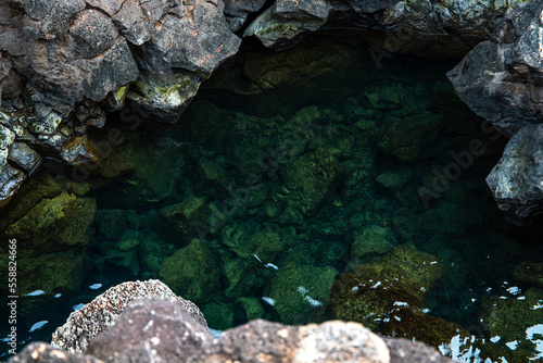 Agua cristalina 