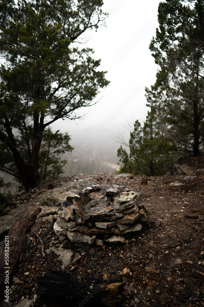 Obraz premium foggy overlook