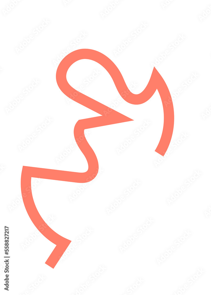 Colourful Squiggly Lines Design Colourful Squiggly Lines Design