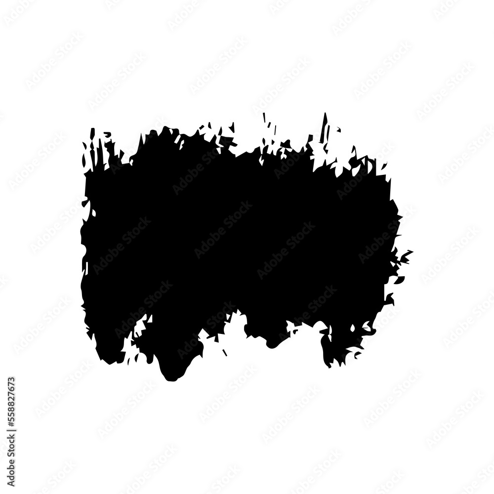 Black Distress Brushes. Grunge Texture. Splash Banner. vector illustration. Black Distress Brushes. Grunge Texture. Splash Banner. vector illustration.