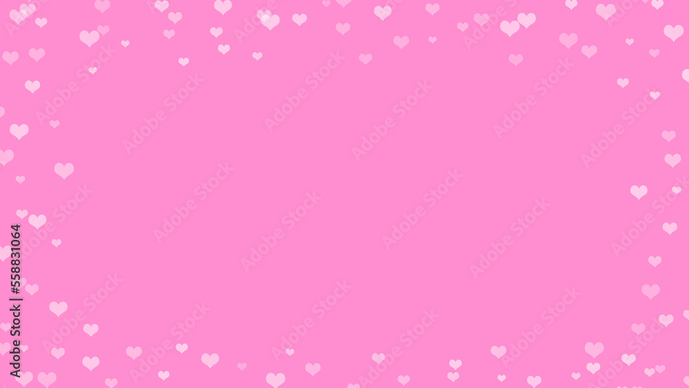 love falling with pink background for valentine day card love falling with pink background for valentine day card
