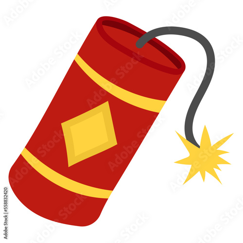 Firework flat icon