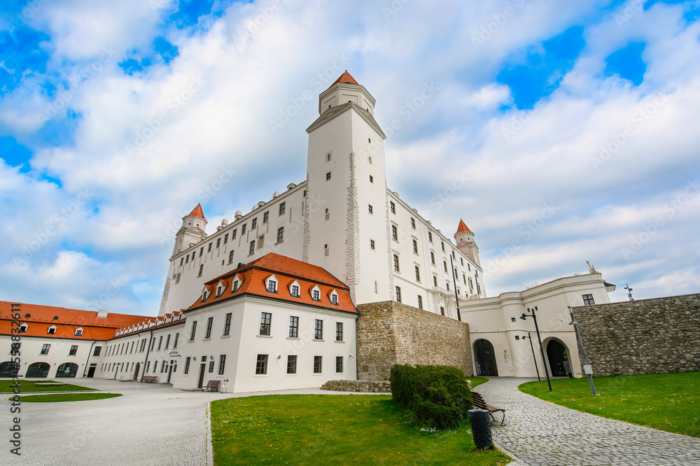 Bratislava Castle or Bratislavsky Hrad is the main castle of Bratislava, Slovakia