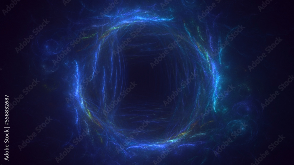 3D rendering abstract circle light background 3D rendering abstract circle light background
