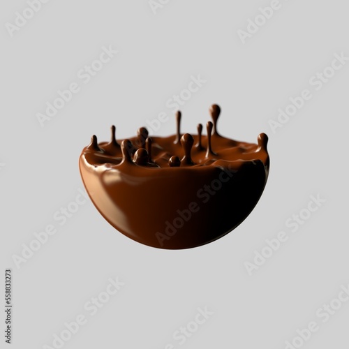 Obraz na plátne Chocolate gravedad