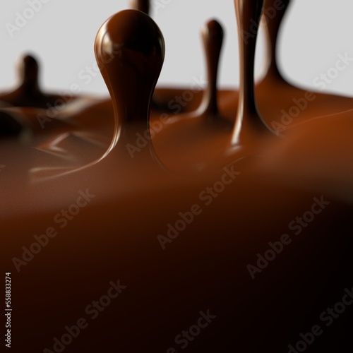 Fotografia, Obraz Chocolate Gravedad