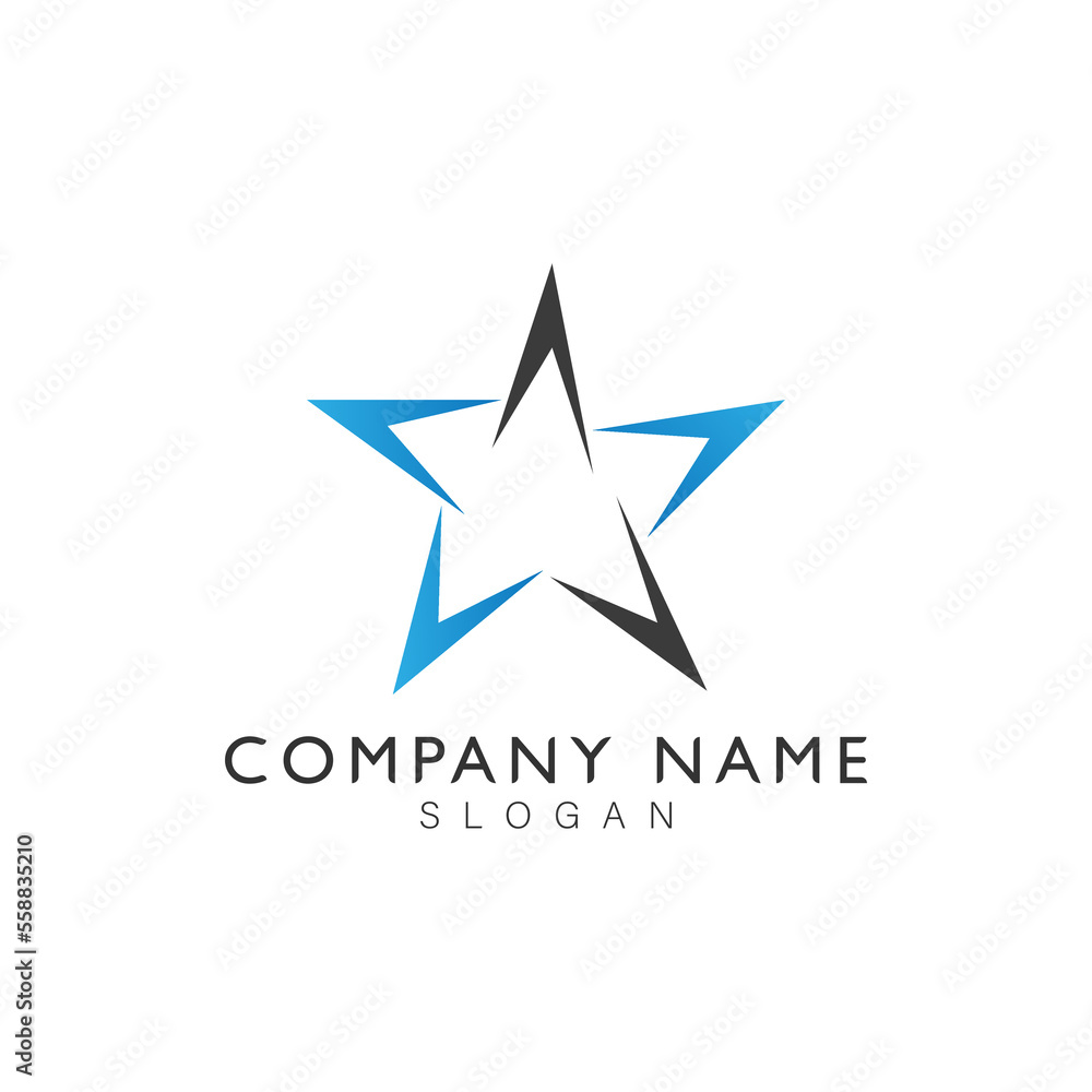 Star Logo Vector Template Design Illustration Star Logo Vector Template Design Illustration