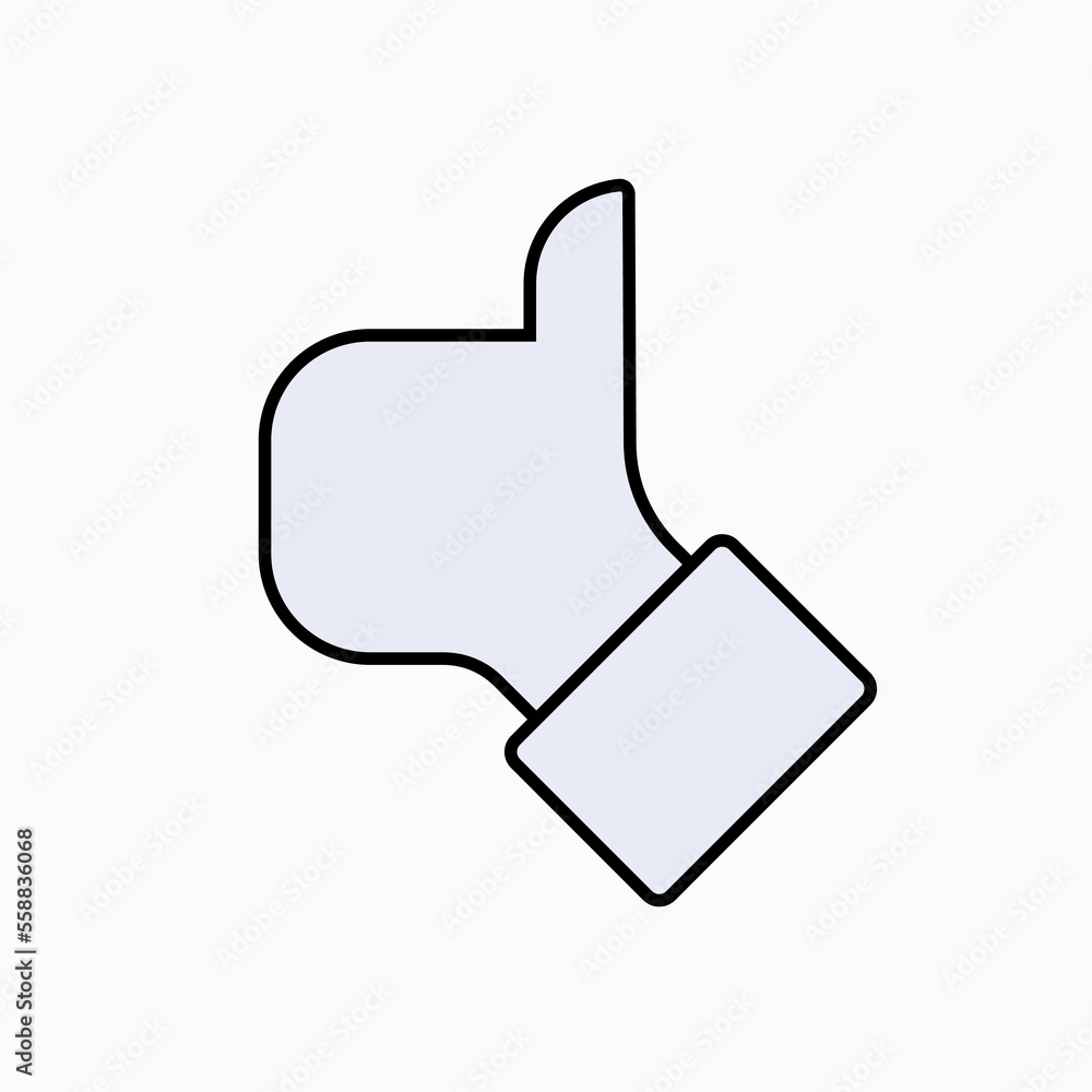 Thumb Icon. Like, Up Symbol. Agree, Okay Gesture. Thumb Icon. Like, Up Symbol. Agree, Okay Gesture.