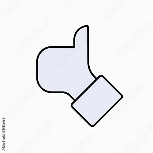 Thumb Icon. Like, Up Symbol. Agree, Okay Gesture.