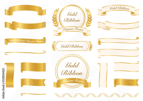ゴールドリボンフレーム2
