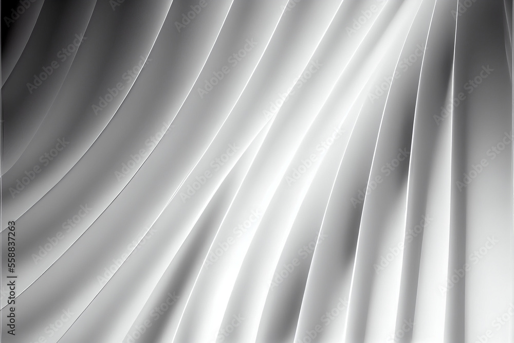 Simple White Abstract Background. Generative ai