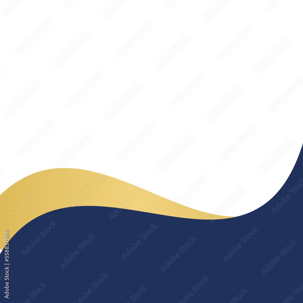 Blue and Gold Flat Curve 4 Blue and Gold Flat Curve 4