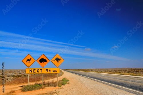 Nullar Plain, the flat remote part of Australia