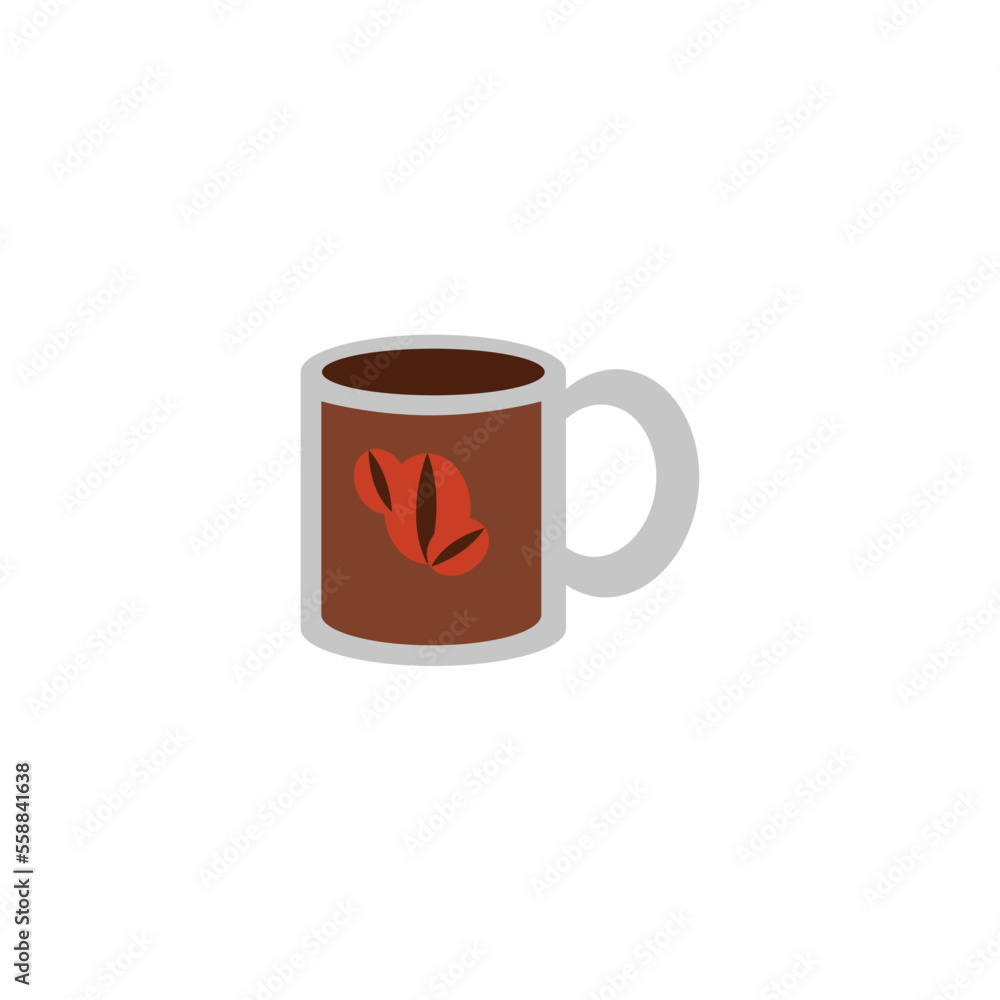 Coffee shop element vector design Coffee shop element vector design