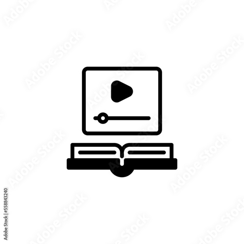 online video book icon