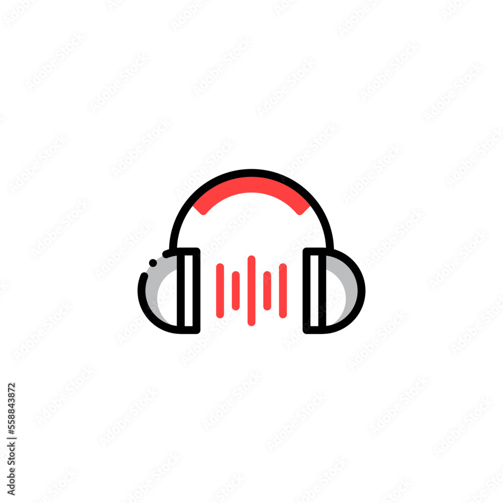 audio headphone icon audio headphone icon