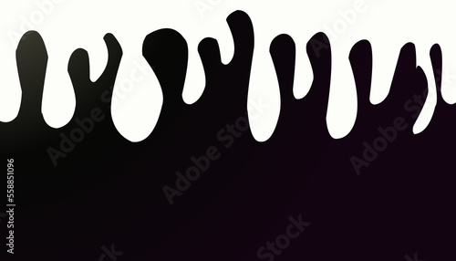 Liquid black and white abstract background