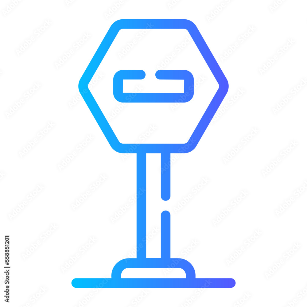 stop gradient icon stop gradient icon