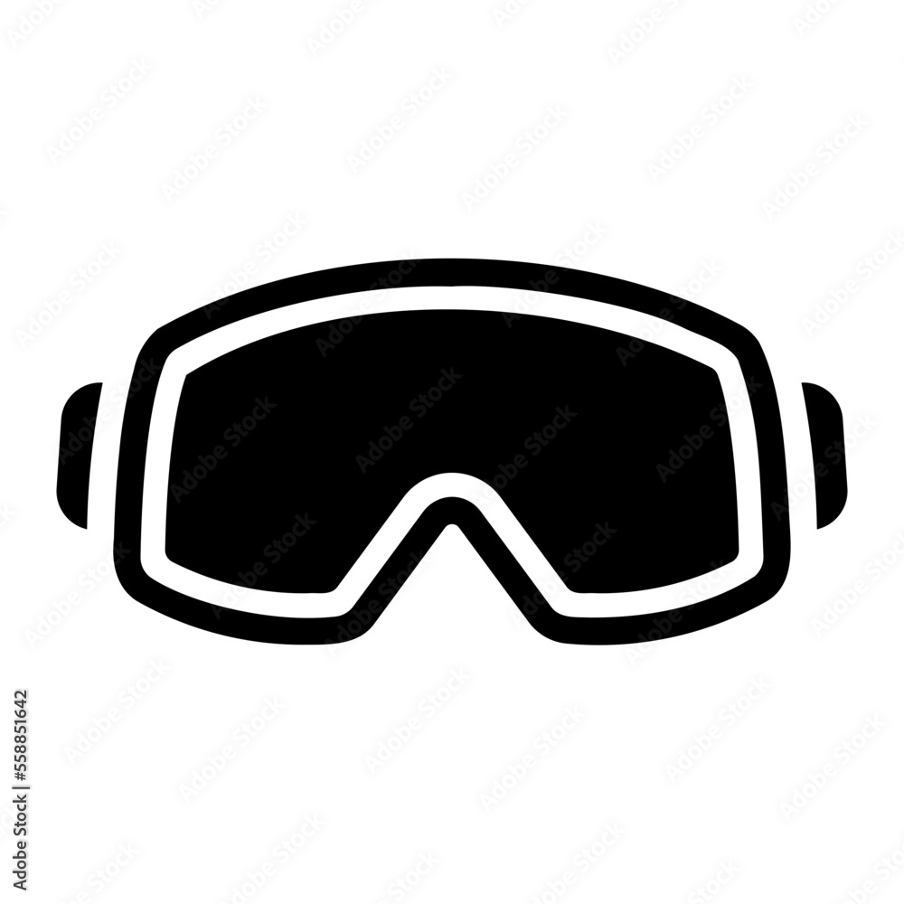 goggle glyph icon goggle glyph icon