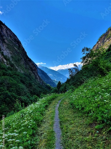 Wunderschöne Landschaft in der Schweiz.