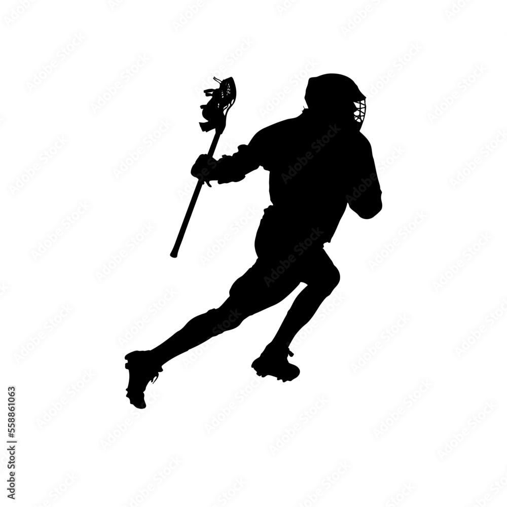 Fototapeta premium Lacrosse Player