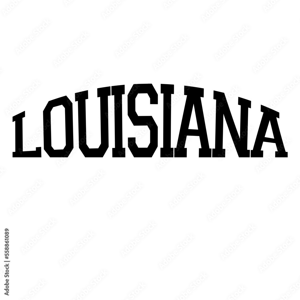 Louisiana Word Design
