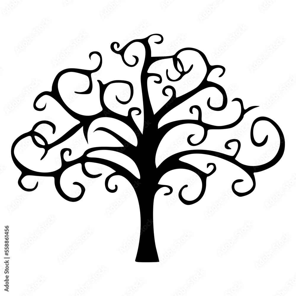 Swirly tree Swirly tree