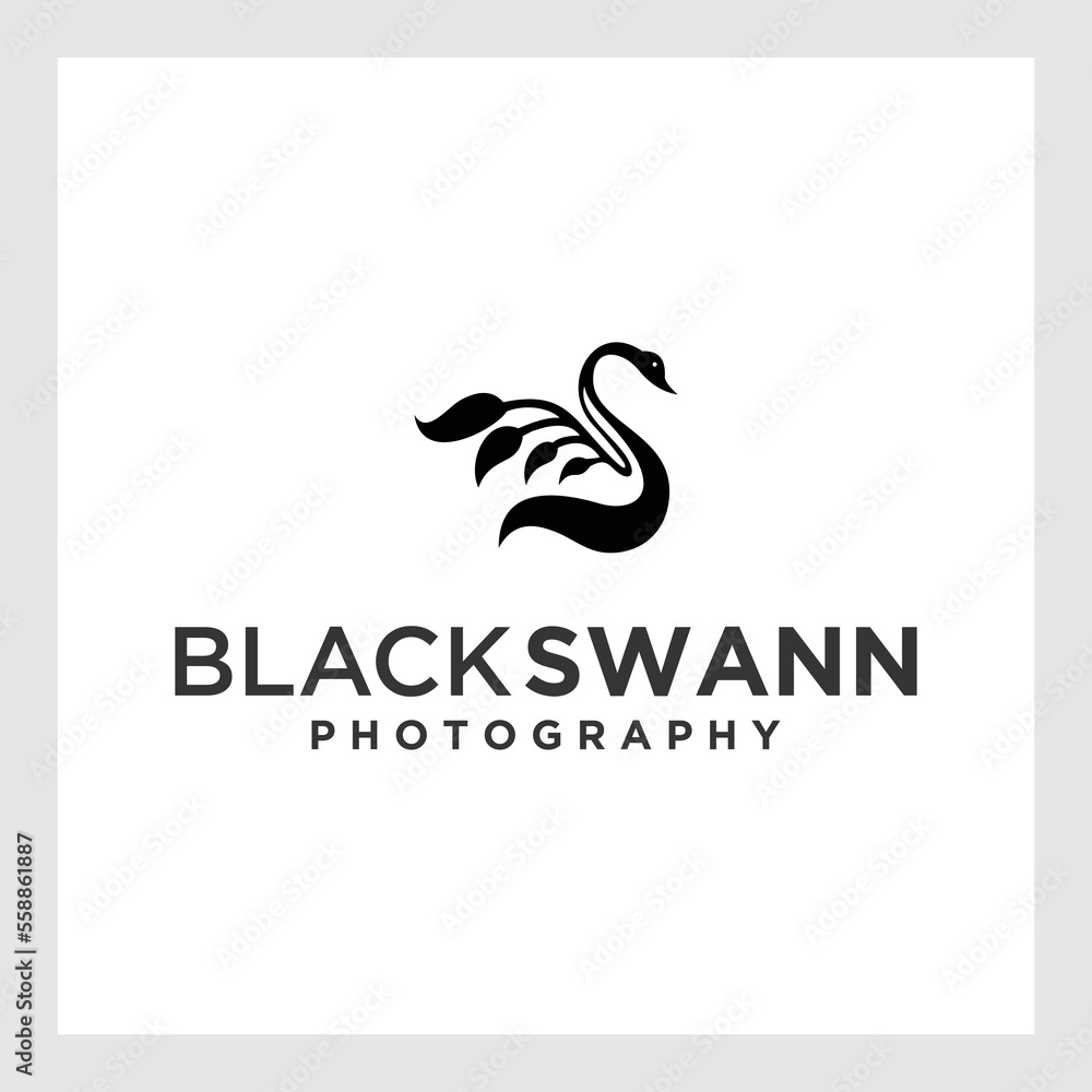 Swann Logo Design and Business Card.abstract swan logo Swann Logo Design and Business Card.abstract swan logo