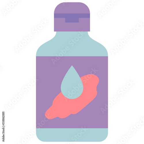 makeup remover flat icon