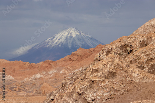 Volcano Lascar Atacama Desert Chile