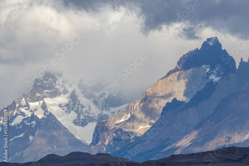 Torres del Paine Peaks Patagonia Chile © Dino