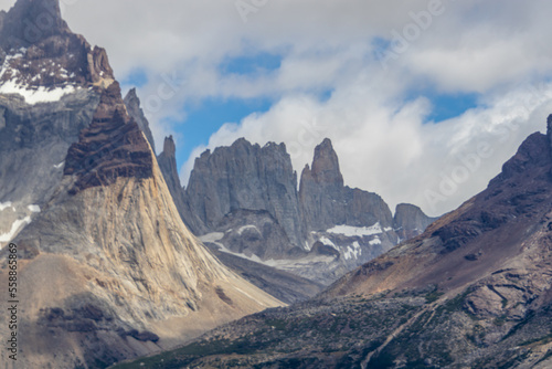 Torres del Paine Peaks Patagonia Chile