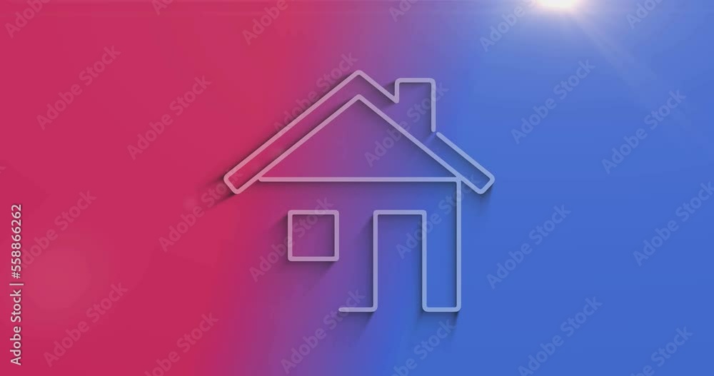 Smart home network system, house remote control and iot symbol with natural shadow. Cyber technology icon loopable and seamless abstract concept. 3d light and shade object. Smart home network system, house remote control and iot symbol with natural shadow. Cyber technology icon loopable and seamless abstract concept. 3d light and shade object.