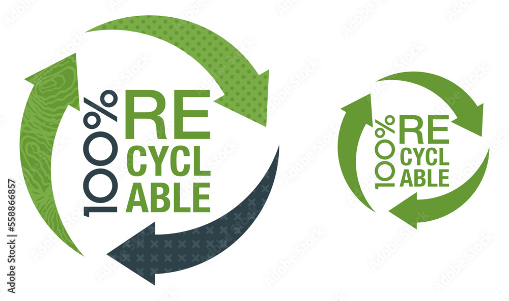 Fully Recyclable decorative stamp Fully Recyclable decorative stamp