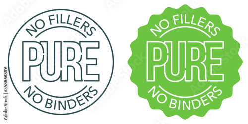 Pure Stamp - no fillers and no binders